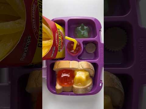 Packing School Lunch *PEANUT BUTTER AND JELLO SANDWICH* #shorts