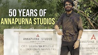 King Nagarjuna Special Video Of  making 50 years of Annapurna Studios | ANR | Manastars