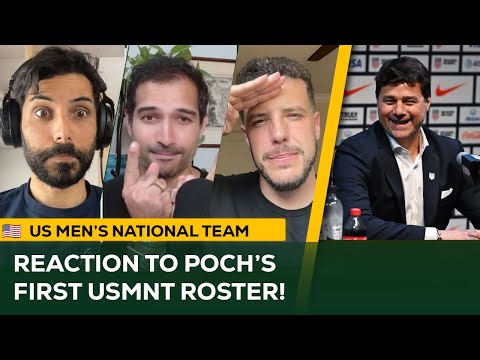 USMNT'S New Manager POCHETTINO'S First Roster Reaction!