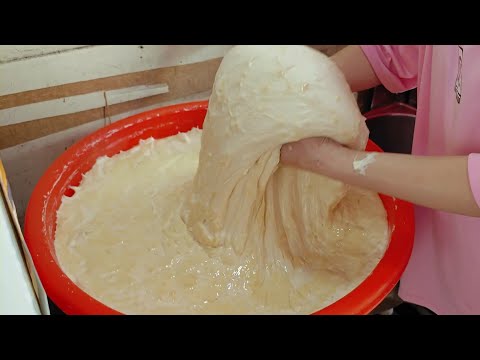 Fried Bread Stick,Pan Fried Buns Making Skills/超人氣下午茶點心-古早味蔥仔條,韭菜包,水煎包製作 -Taiwan Street Food