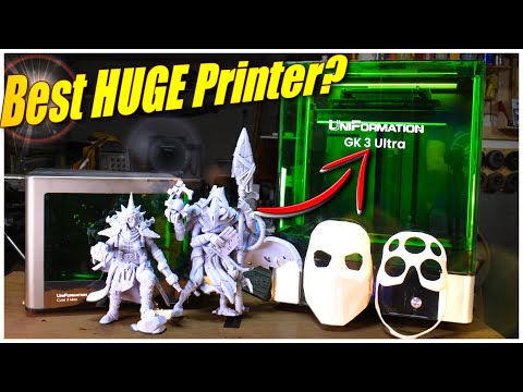 Printing HUGE things in Your Home Shop? Uniformation GK3 Ultra