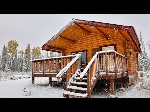 Winter Has Arrived at The Cabin | 2024 Alaska Calendar