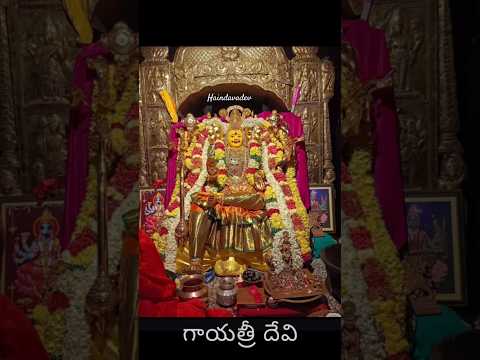 గాయత్రీ మంత్రం విశిష్టత | Day2 గాయత్రీ దేవి అలంకారం లో విజయవాడ కనకదుర్గమ్మ #chaganti  #shorts #durga