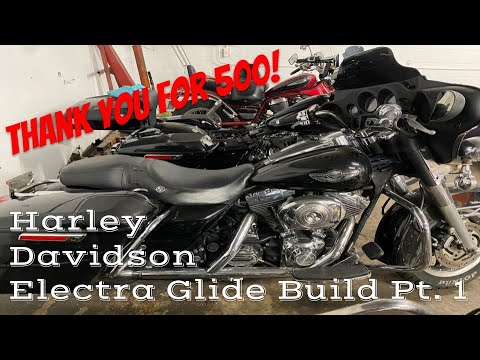 Electra Glide Rebuild Pt 1 | Giveaway Update!