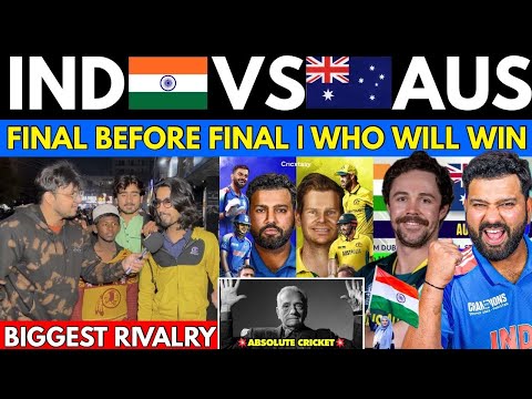 IND🇮🇳vs AUS🇦🇺4th March🥵| Final Before Final “Kon Bap kon beta” | Pakistani Public Support India