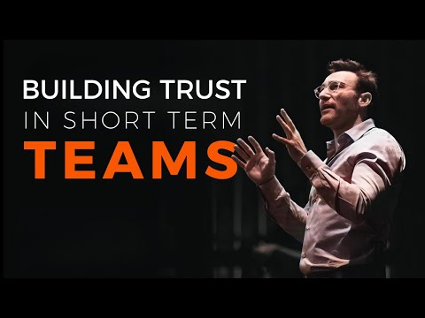 This Is How You Build Trust With Short-Term Teams