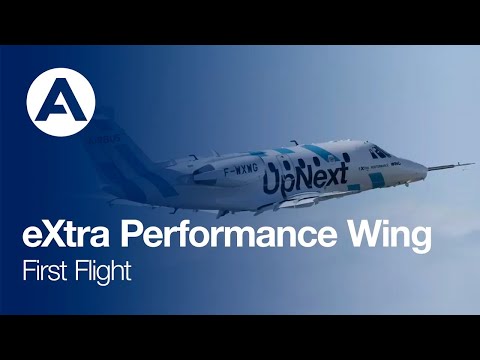 Airbus UpNext - eXtra Performance Wing first flight