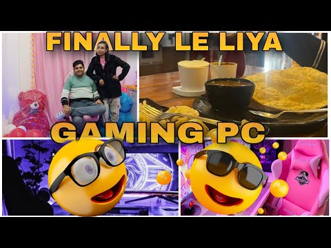 MY FIRST GAMING PC PURCHASE FULL VLOG 🤪 || DREAM PURA HUA⭐#gamingpc