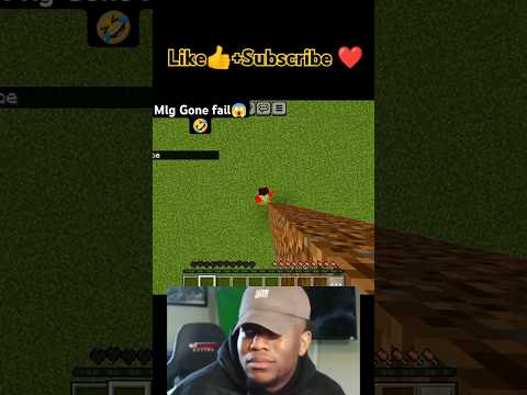 MLG Gone Fail🤣👍😱 #gaming #mrbeastphilanthropy #gamingchannel #funny #youtube #minecraft