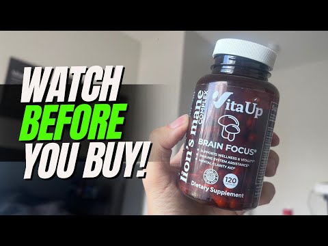 is it Worth it? - VitaUp Lions BRAIN FOCUS! - lions mane