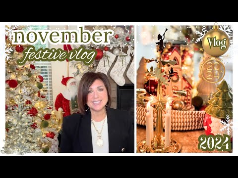 NEW November Vlog | budget friendly Christmas decor 🎄, cozy meals, black Friday deal!