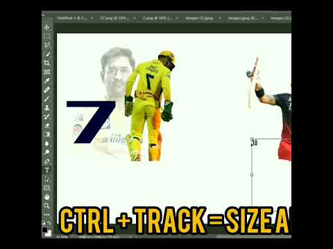 Create a motion poster for IPL 2024 CSK vs RCB#photoshop #cskvsrcb