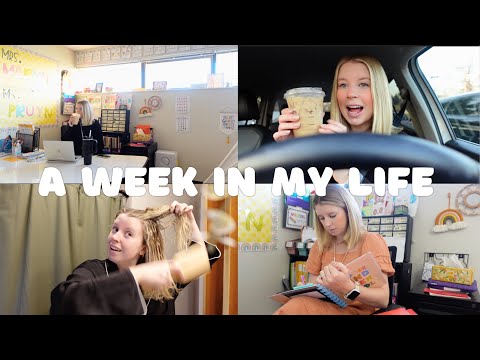 VLOG | parent teacher conferences, last week before spring break, pregnancy updates + more!