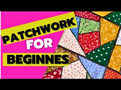 Patchwork Sewing Projects: Patchwork quilt for beginners #patchwork #patchworkquilt #sewing