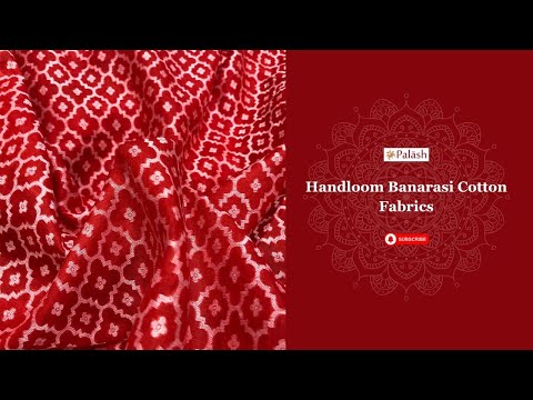 Handloom Banarasi Cotton Fabrics | Banarasi Fabric | Palashstore #youtubeshorts #shorts #yt