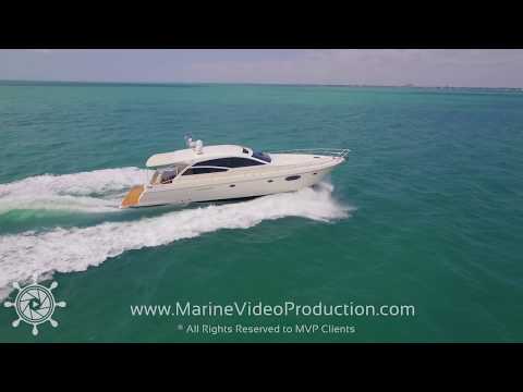 55' Uniesse Boundless Boat Video Tour by Marine Video Production