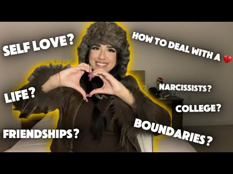 GETTING DEEP | self love, boundaries, heart break, friendships, college