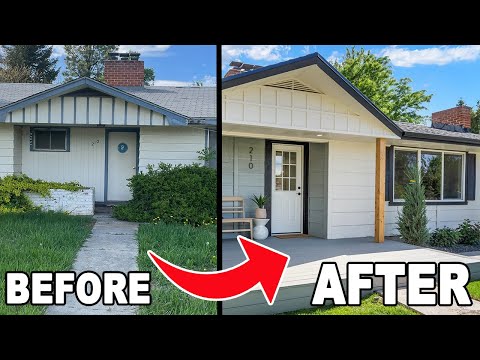 Remodeling an Abandoned House Start-To-Finish (Time-lapse)