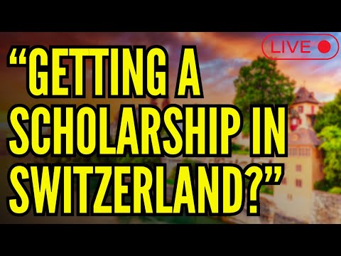 "Getting a Scholarship in Switzerland?" - Livestream Clips