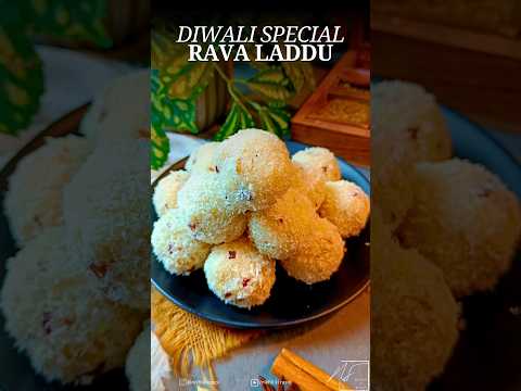 Rava Laddu Recipe | Suji Ke Laddu | सूजी के लड्डू | how to make sooji laddu | Sooji ladoo | #shorts