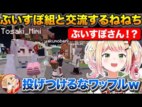 約3カ月振りに配信するねねち、マイクラ肝試しでぶいすぽ組と交流する【ホロライブ/ぶいすぽ/桃鈴ねね/尾丸ポルカ/一条莉々華/轟はじめ】