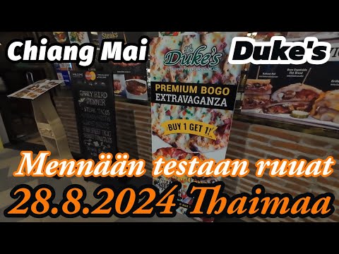 Millaset Ruuat On Duke's Ravintolassa - Ei Paha 28.8.2024 Chiang Mai Thaimaa