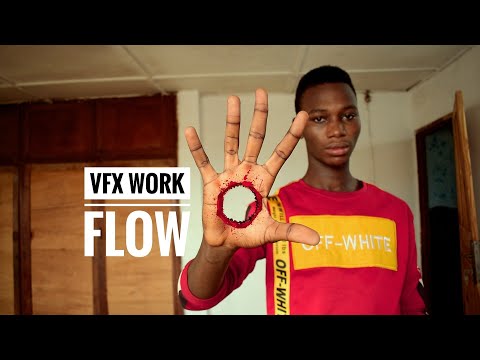 My Blender vfx work flow / Hand Vfx Breakdown