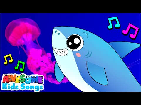 Baby Shark's Ocean Adventure | Fun Educational Sea Animals Video for Kids #AwesomeKidsSongs