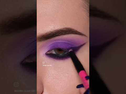 eye makeup 💜💜