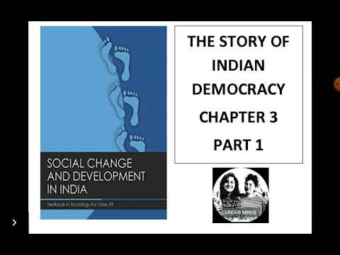 Sociology Class 12 | THE STORY OF INDIAN DEMOCRACY  - PART 1 |  CURIOUSMINDS