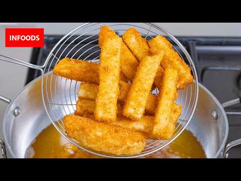 Ugali Fries Recipe | How to Cook Ugali Fries with leftover Ugali | Infoods