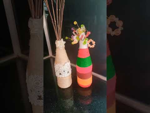 bottle craft#simplebottleart #youtubeshorts