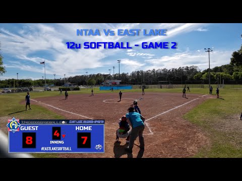 NATTA Vs EAST LAKE  (GAME 2)- 12u SOFTBALL #eastlakesoftball