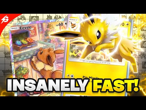 This EEVEE DECK is AMAZING in Pokemon Pocket! (TRY THIS)