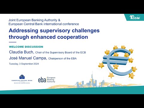 Joint EBA & ECB international conference - Welcome discussion