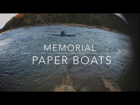 Memorial Paper Boats