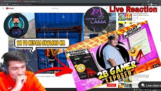 SkyLord React On 2b Gamer Exposed Video Of Votey Lama