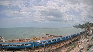 Midland Pullman through Dawlish - Blue HST