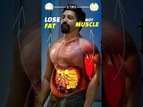 Lose Fat Without Losing Muscle (3 tips)