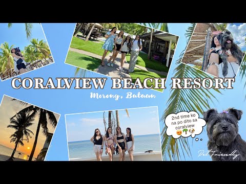 CORALVIEW BEACH RESORT 2024 | BEACH DAY with UNICORN | MENU | PET FRIENDLY RESORT | TRAVEL VLOG