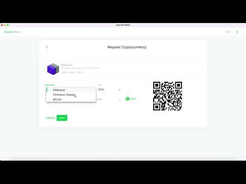 Emerald Shorts: How to Receive Cryptocurrency Using Emerald Wallet