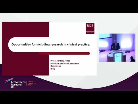 Embedding research into clinical practice, ARUK Clinical Conference 2022