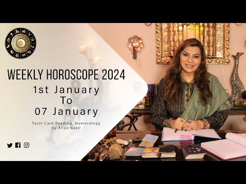 Weekly Horoscope 2024 | 1st January to 07 January | Ye Hafta Kaisa rahe ga