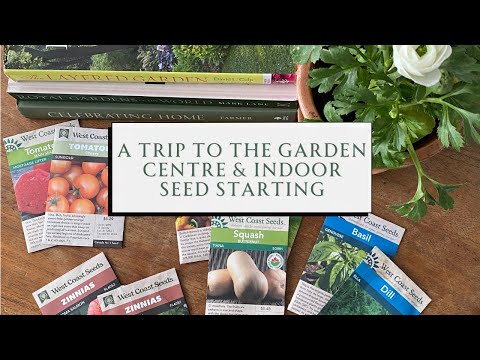 A Trip to the Garden Centre & Seed Starting for 2024 🌱🌷 | SEASON & SERVE BLOG