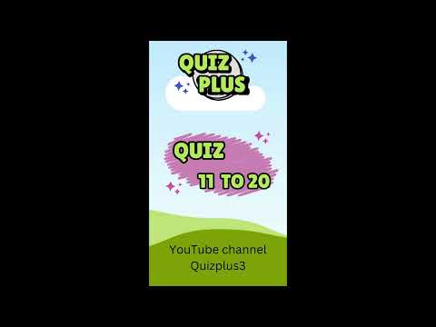 Quiz 11 to20