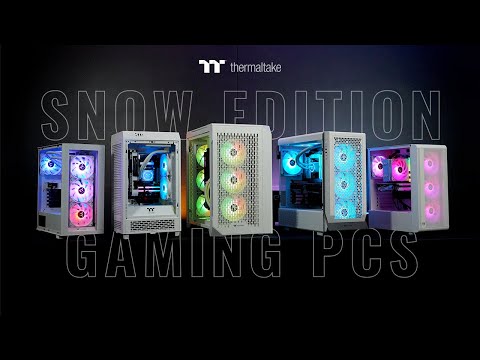 Thermaltake Snow Edition Gaming PCs -  Powered by Intel