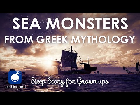 Bedtime Sleep Stories | 🦑 The Sea Monsters from Greek Mythology 🐙 | Sleep Story | Trigger Warning