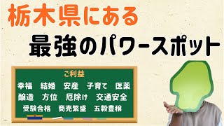 【万能の神様がいる神社です。】栃木の最強パワースポット【群馬と栃木の「おとなり劇場」】