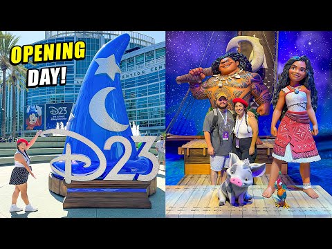 ✨ (OPENING DAY!) Our COMPLETE 2024 D23 EXPO EXPERIENCE! | Check-In, Shopping, Food, Booths + MORE!