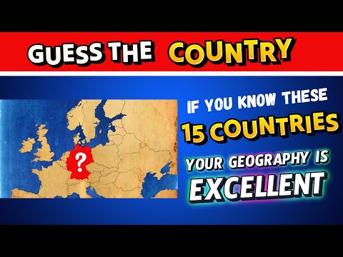 If You Know These 15 Countries, Your Geography Is EXCELLENT!